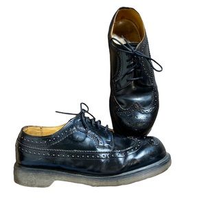 Vintage Dr. Martens Leather Brogue Oxfords